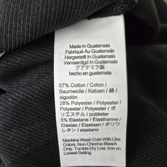 J. Crew Factory Crewneck Cropped Ribbed Tee Size XS NWT - Picture 6 of 6